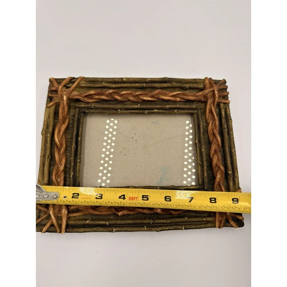 Rustic Twig Vine Picture Frame Woodland Cabin Lodge Nature Cottage Farmhouse